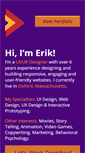 Mobile Screenshot of erikdrouhard.com